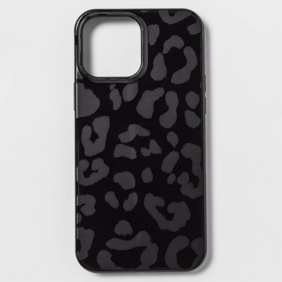 NEW IPhone 12/13 Pro Max Case - Black Leopard - Picture 5 of 6